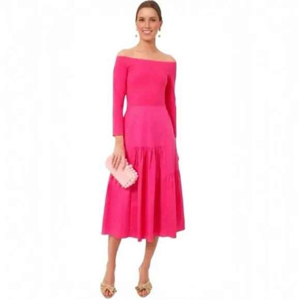 Tuckernuck Marissa Dress in Camilla Pink size medium new with tags - Picture 2 of 10